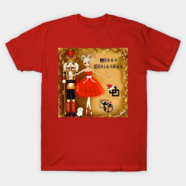 Merry Christmas T-Shirt by DWHT71
